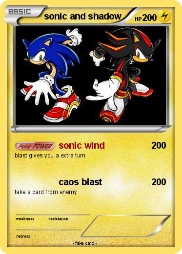 Pokemon sonic and shadow
