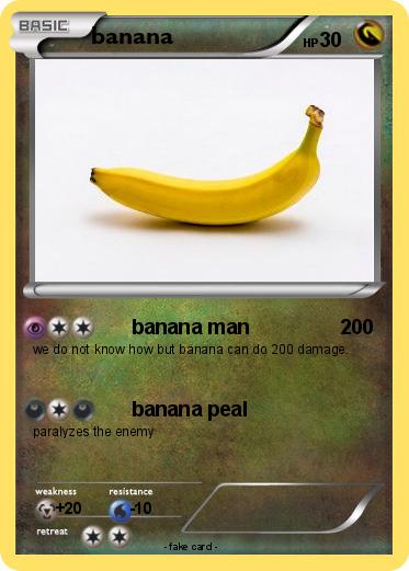 Pokemon banana
