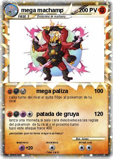 Pokemon mega machamp