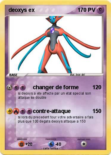 Pokemon deoxys ex