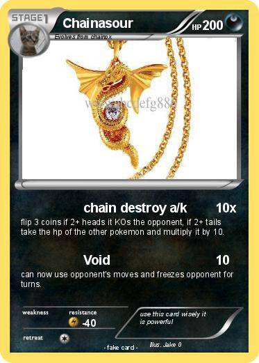 Pokemon Chainasour
