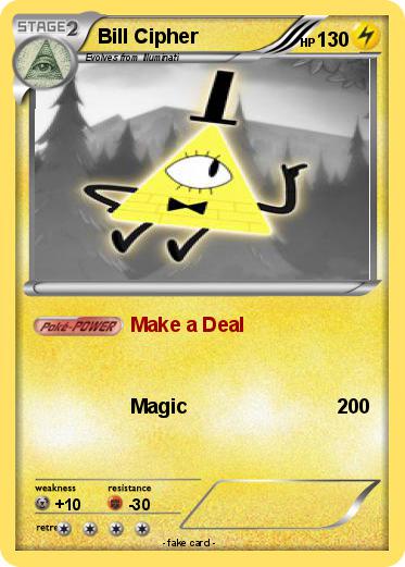 Pokemon Bill Cipher