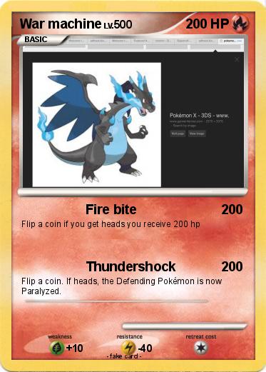 Pokemon War machine