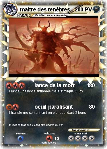 Pokemon maitre des tenèbres