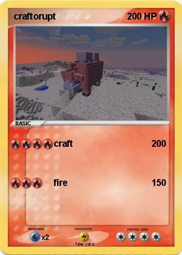 Pokemon craftorupt