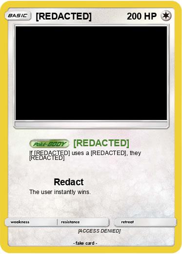 Pokemon [REDACTED]