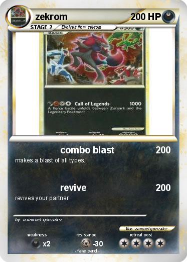 Pokemon zekrom