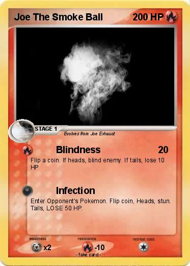 Pokemon Joe The Smoke Ball