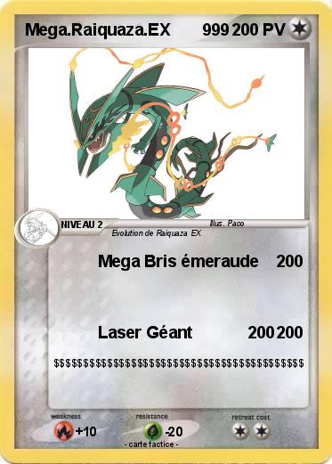 Pokemon Mega.Raiquaza.EX       999