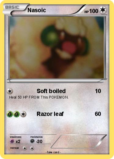 Pokemon Nasoic