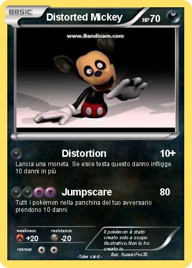 Pokemon Distorted Mickey