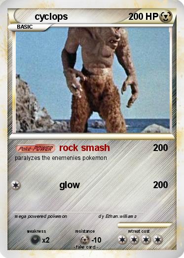 Pokemon cyclops