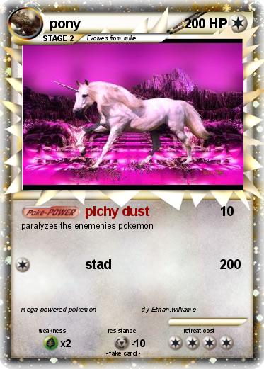 Pokemon pony