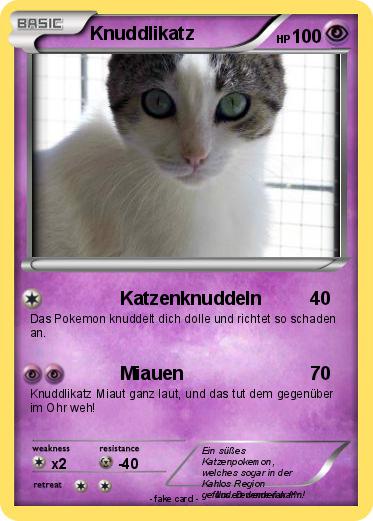 Pokemon Knuddlikatz