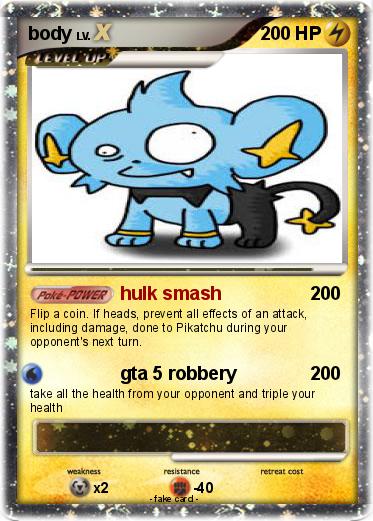 Pokemon body