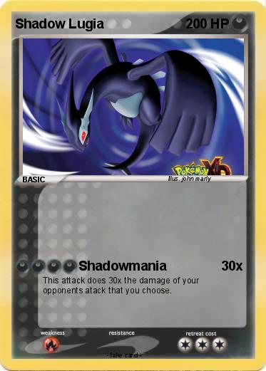 Pokemon Shadow Lugia