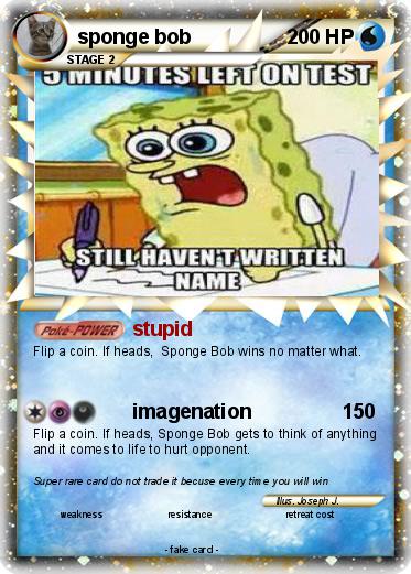 Pokemon sponge bob