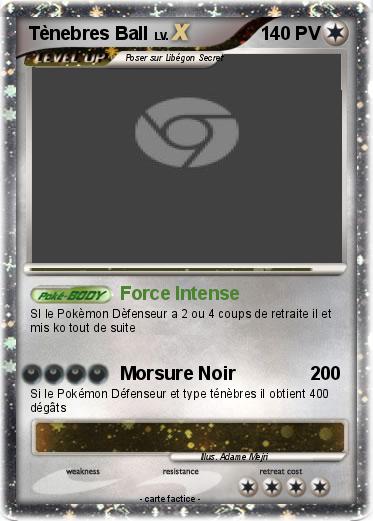Pokemon Tènebres Ball