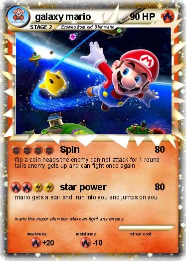 Pokemon galaxy mario