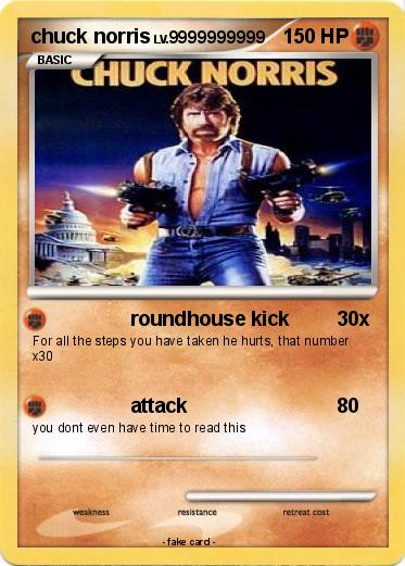 Pokemon chuck norris