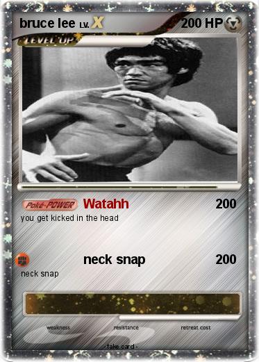 Pokemon bruce lee