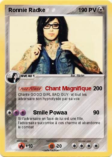 Pokemon Ronnie Radke