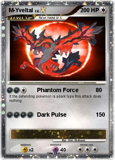 Pokemon M-Yveltal