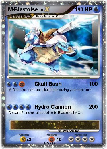 Pokemon M-Blastoise