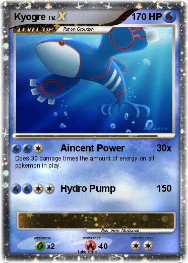 Pokemon Kyogre