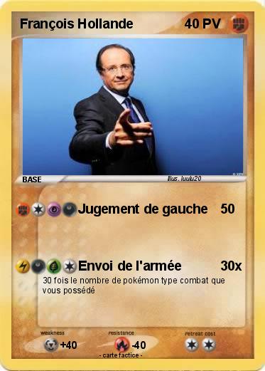 Pokemon François Hollande