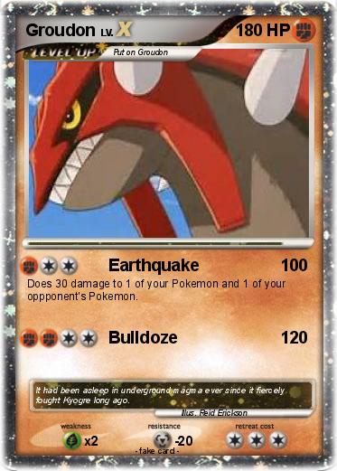 Pokemon Groudon