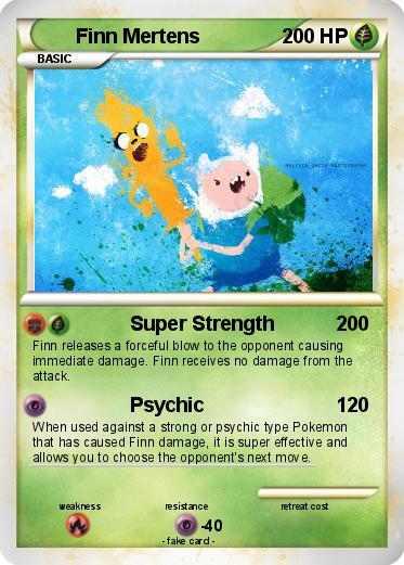 Pokemon Finn Mertens