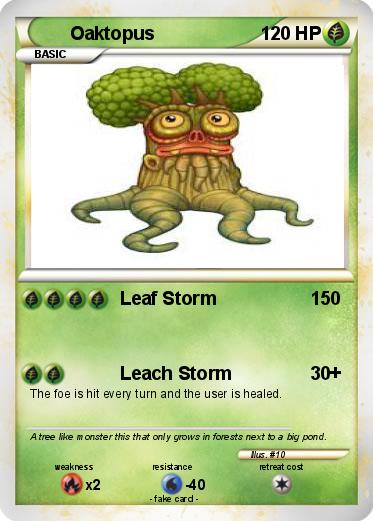Pokemon Oaktopus