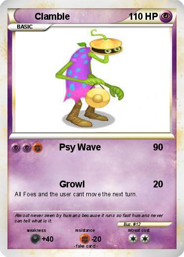 Pokemon Clamble