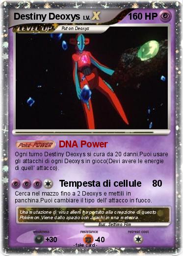 Pokemon Destiny Deoxys