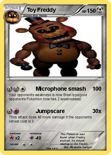 Pokemon Toy Freddy