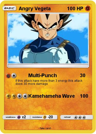 Pokemon Angry Vegeta