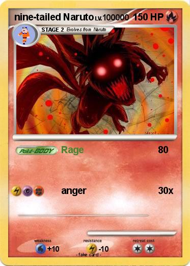 Pokemon nine-tailed Naruto
