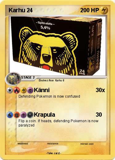 Pokemon Karhu 24