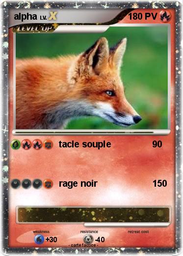 Pokemon alpha