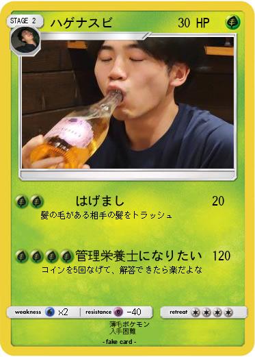 Pokemon ハゲナスビ