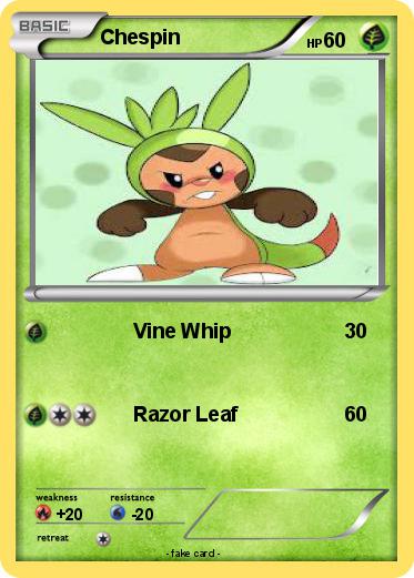 Pokemon Chespin