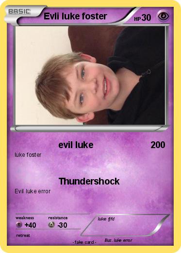 Pokemon Evli luke foster