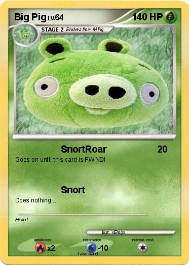 Pokemon Big Pig