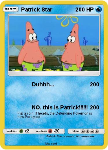Pokemon Patrick Star