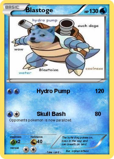 Pokemon Blastoge