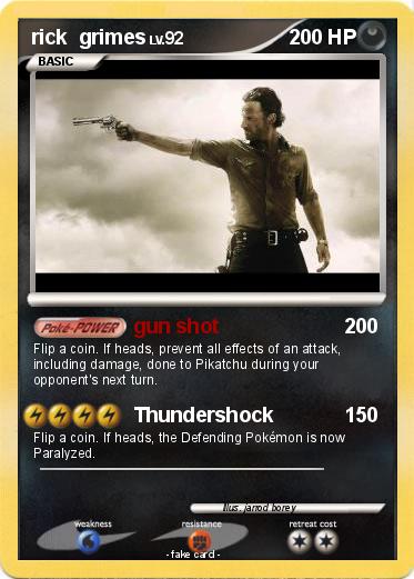 Pokemon rick  grimes