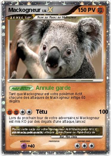 Pokemon Mackogneur