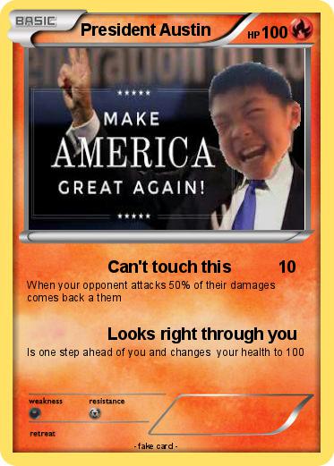 Pokemon President Austin