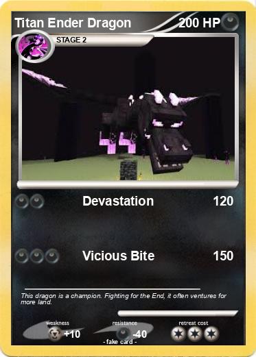 Pokemon Titan Ender Dragon